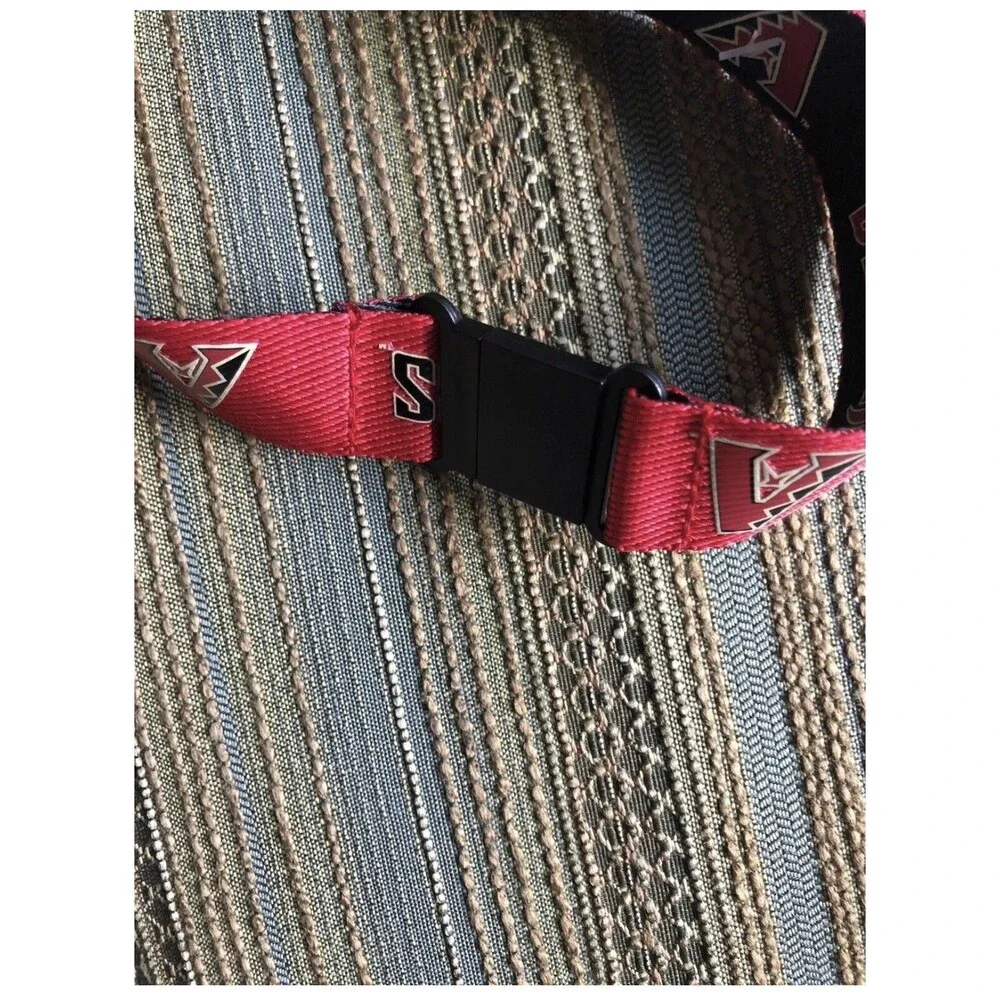ARIZONA DIAMONDBACKS Lanyard with Removeable Keychain MLB BASEBALL